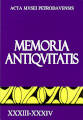 Memoria Antiqvitatis XXXIII-XXXIV