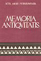 Memoria Antiqvitatis XV-XVII